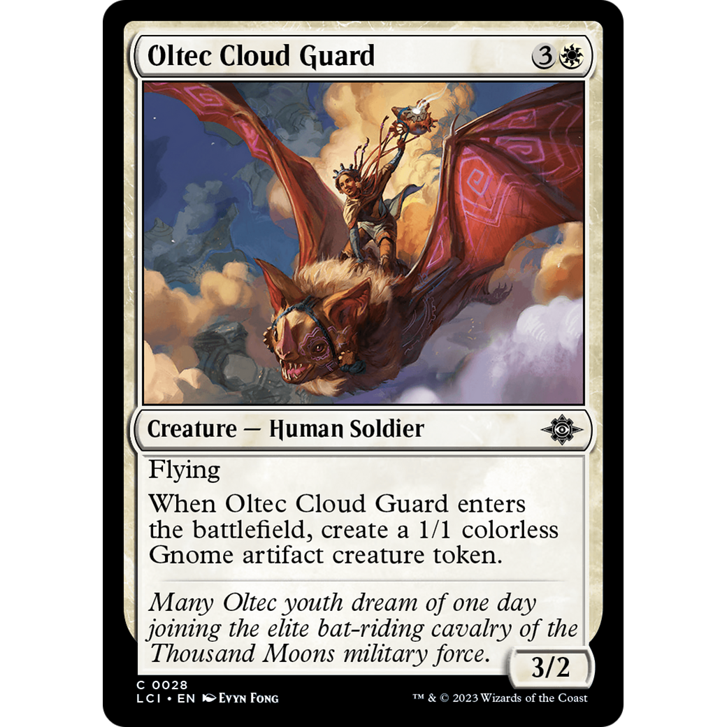 Oltec Cloud Guard (LCI-028) - The Lost Caverns of Ixalan