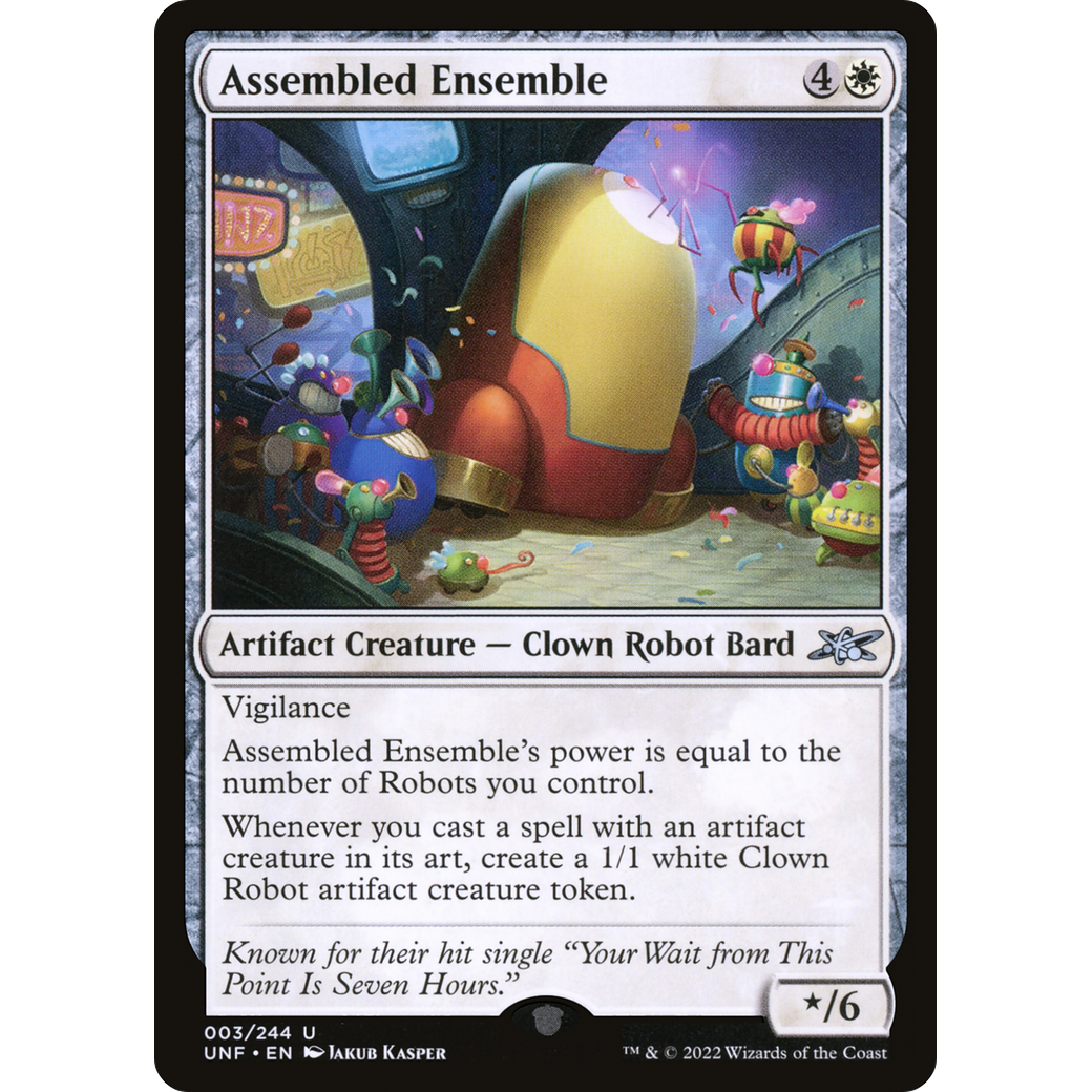 Assembled Ensemble (UNF-003) - Unfinity Foil