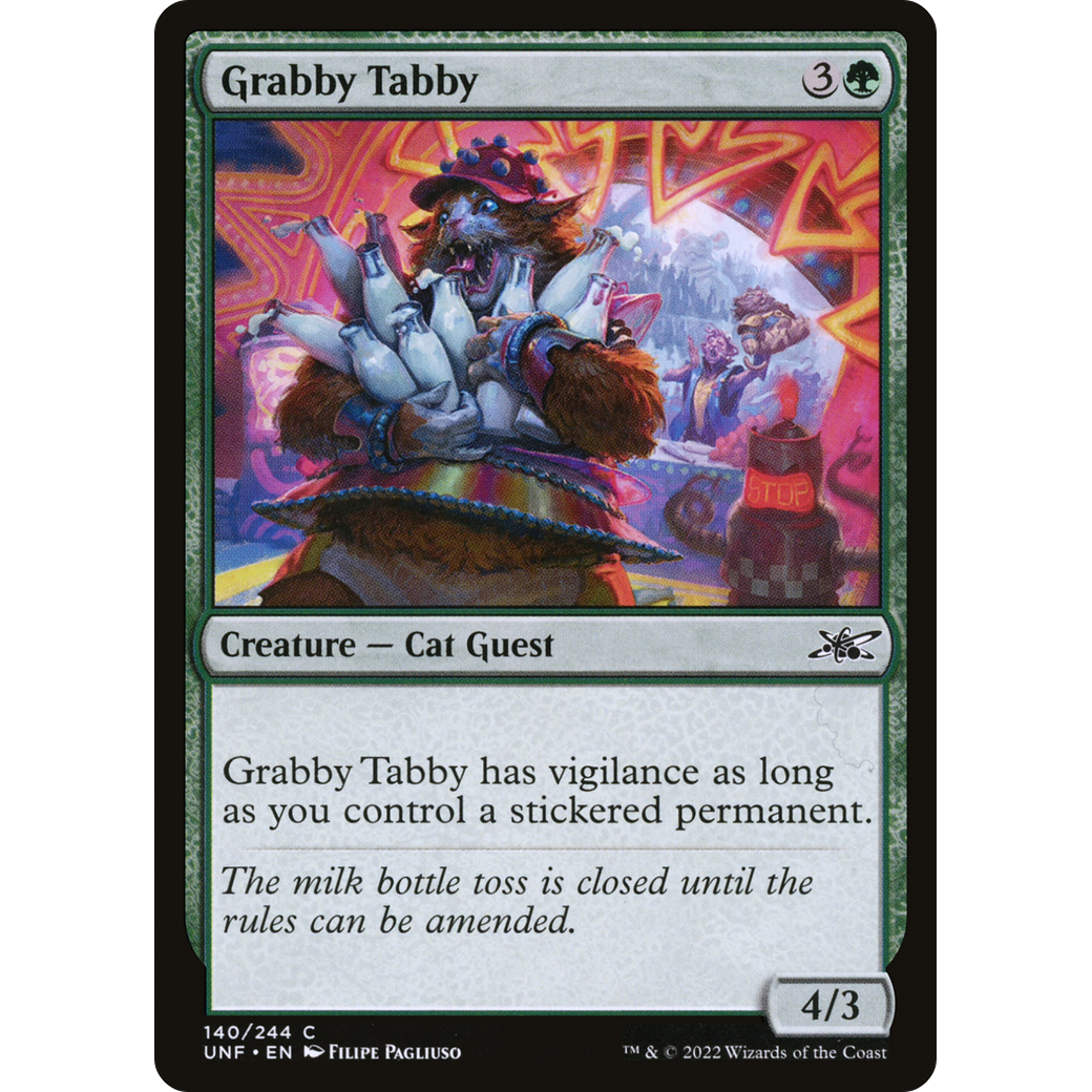 Grabby Tabby (UNF-140) - Unfinity