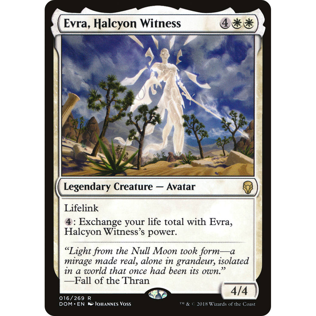 Evra, Halcyon Witness (DOM-016) - Dominaria