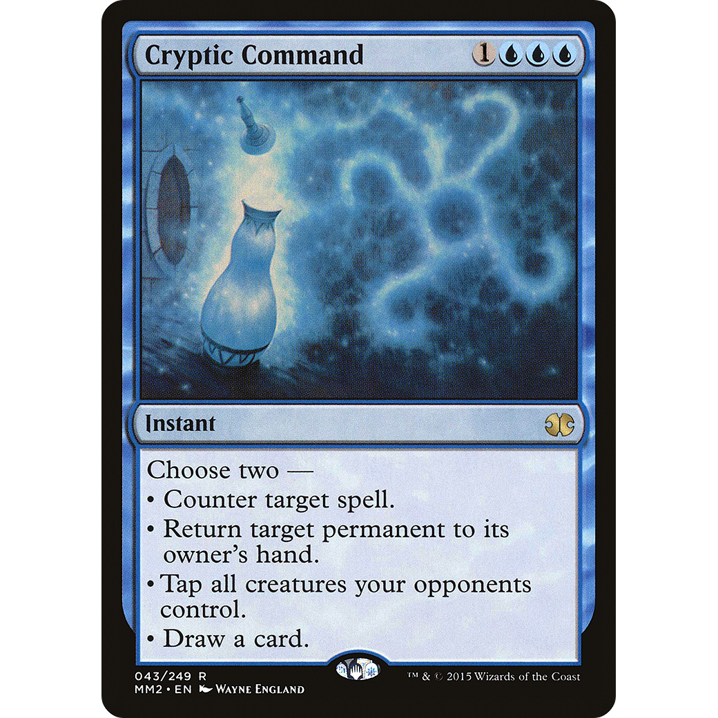 Cryptic Command (MM2-043) - Modern Masters 2015