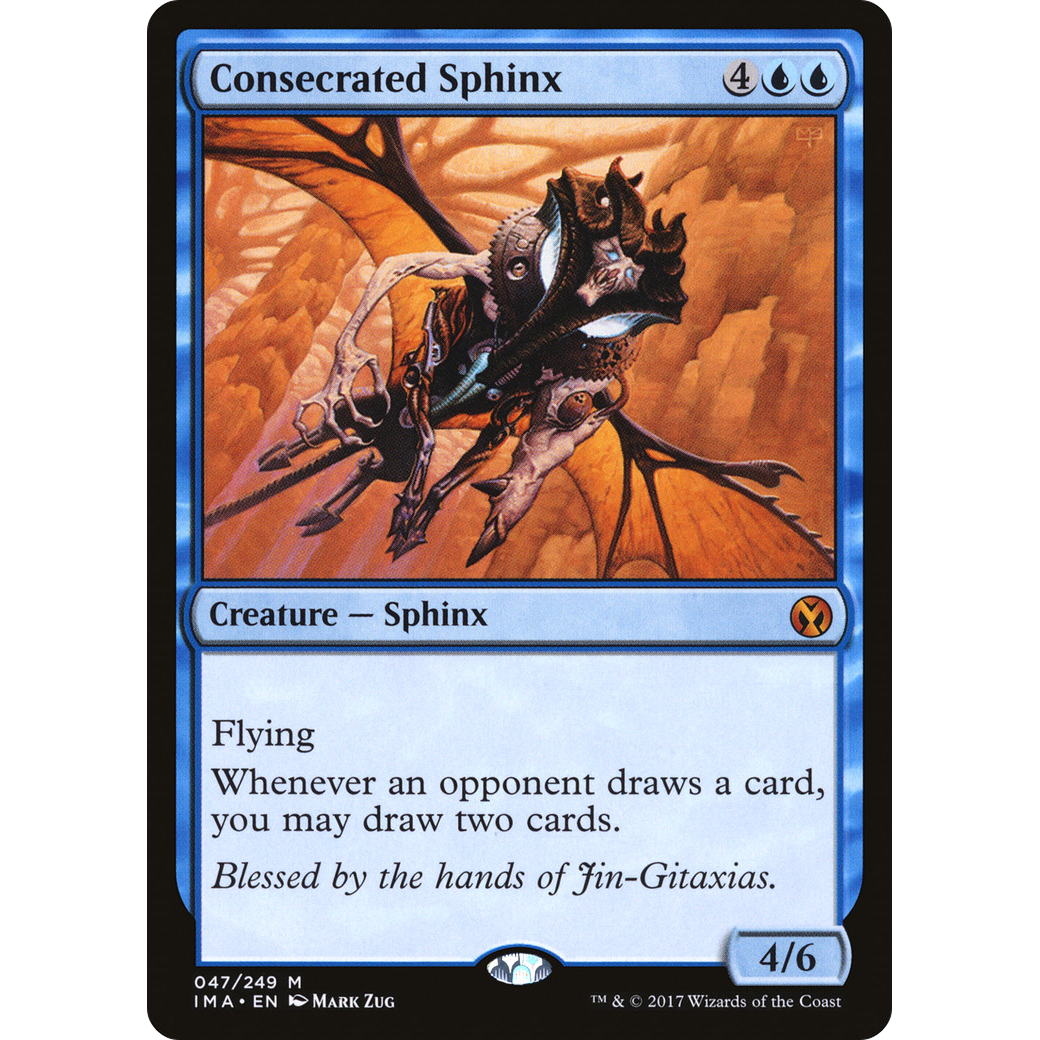 Consecrated Sphinx (IMA-047) - Iconic Masters Foil
