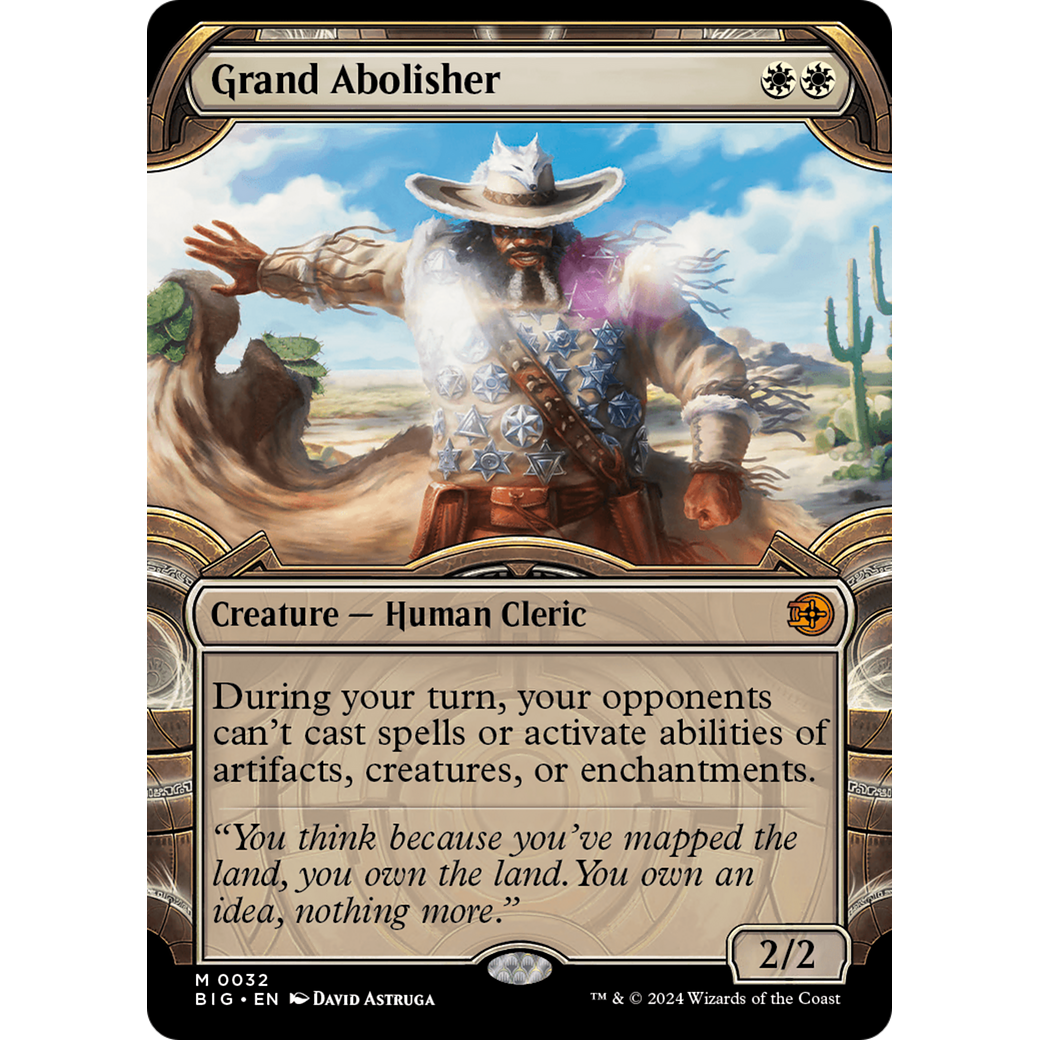 Grand Abolisher (Showcase) (BIG-032) - The Big Score: (Showcase)