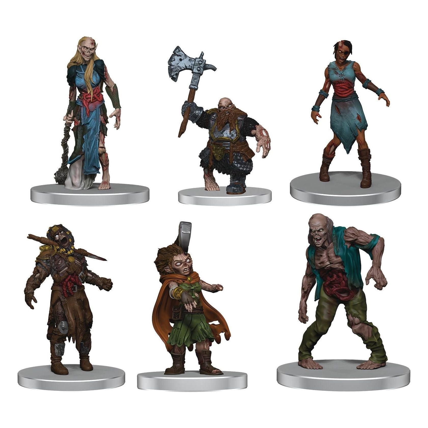 Icons of the Realms: Undead Armies - Zombies Miniatures