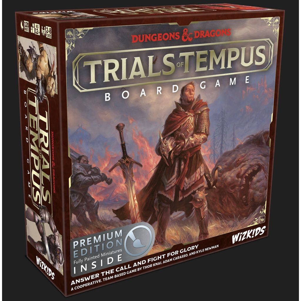 Dungeons & Dragons: Trials of Tempus Board Game (Premium Edition)