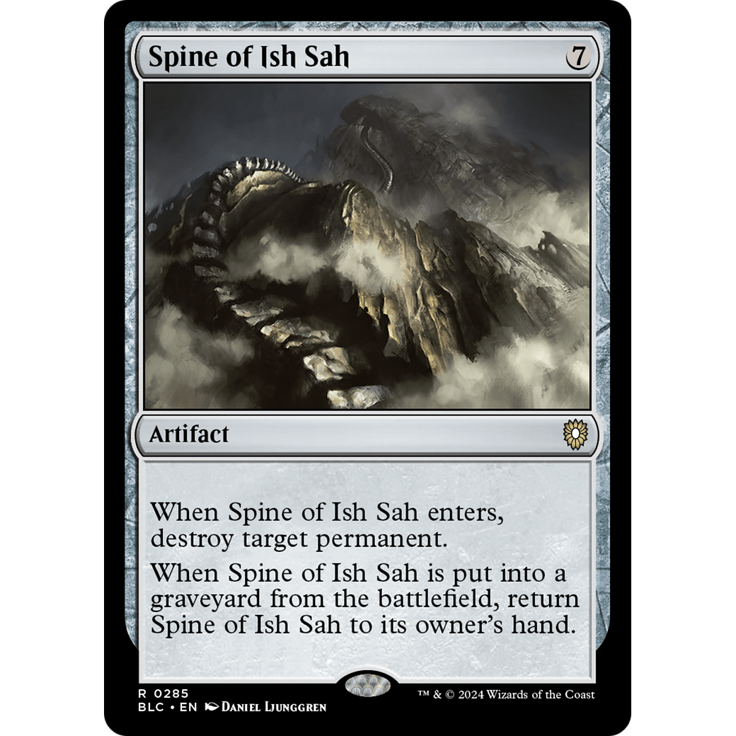 Spine of Ish Sah (BLC-285) - Bloomburrow Commander