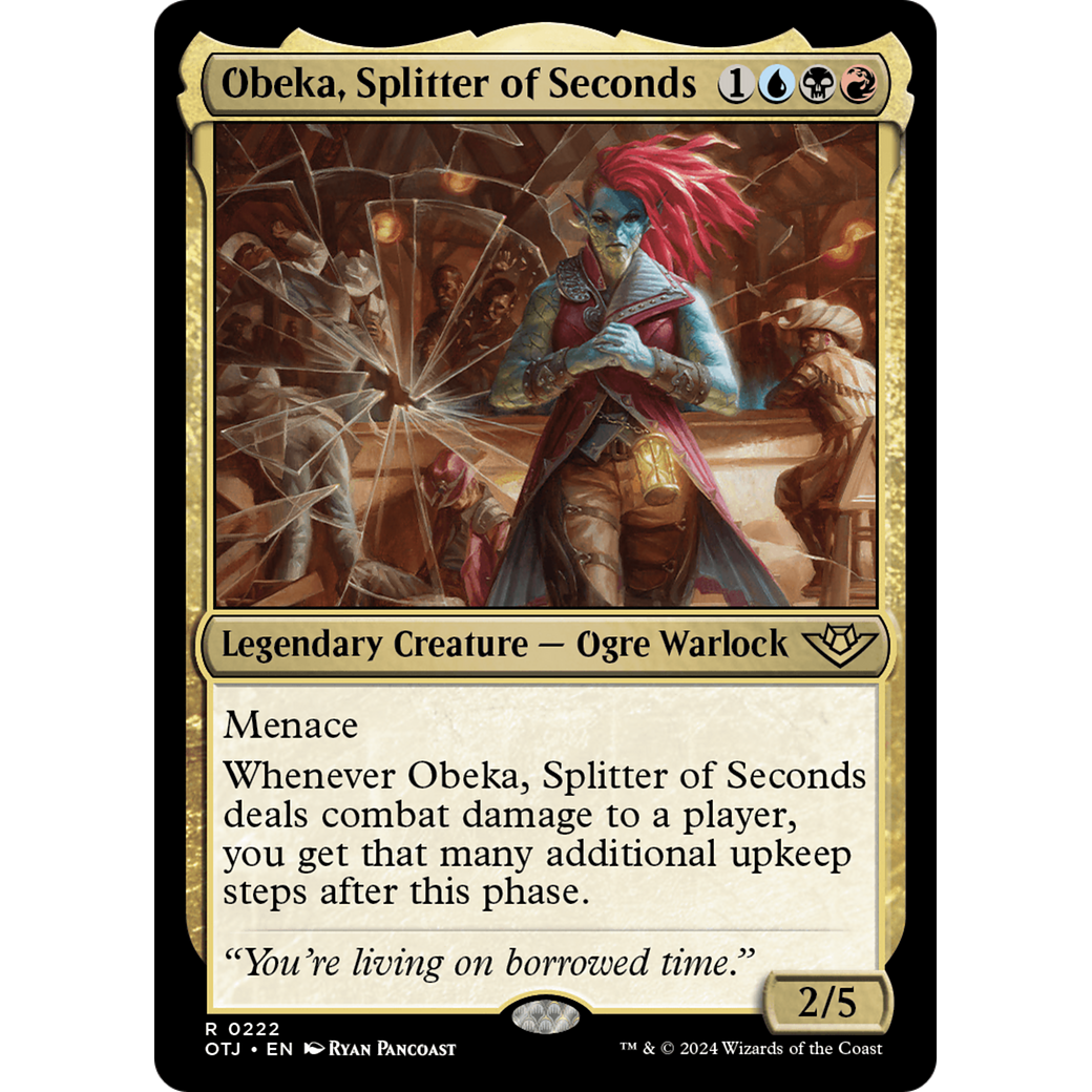 Obeka, Splitter of Seconds (OTJ-222) - Outlaws of Thunder Junction