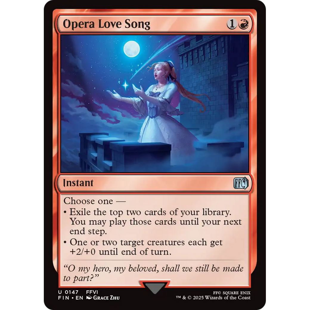 Opera Love Song (FIN-147) - FINAL FANTASY Foil