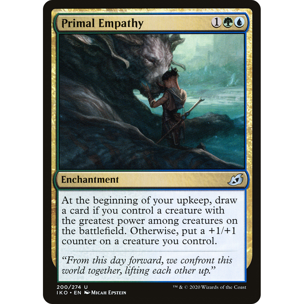 Primal Empathy (IKO-200) - Ikoria: Lair of Behemoths
