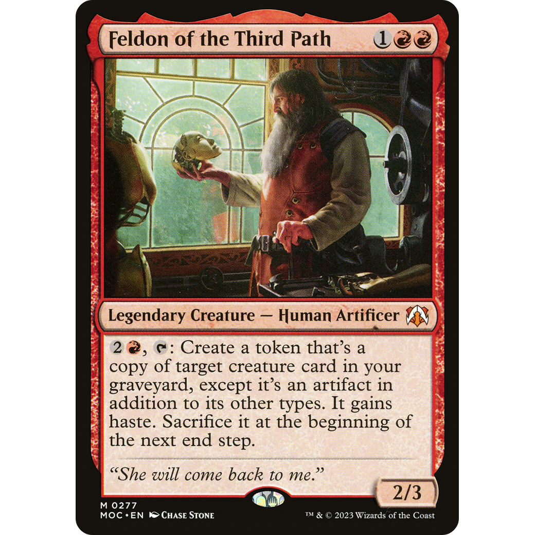Feldon of the Third Path (MOC-277) - March of the Machine Commander