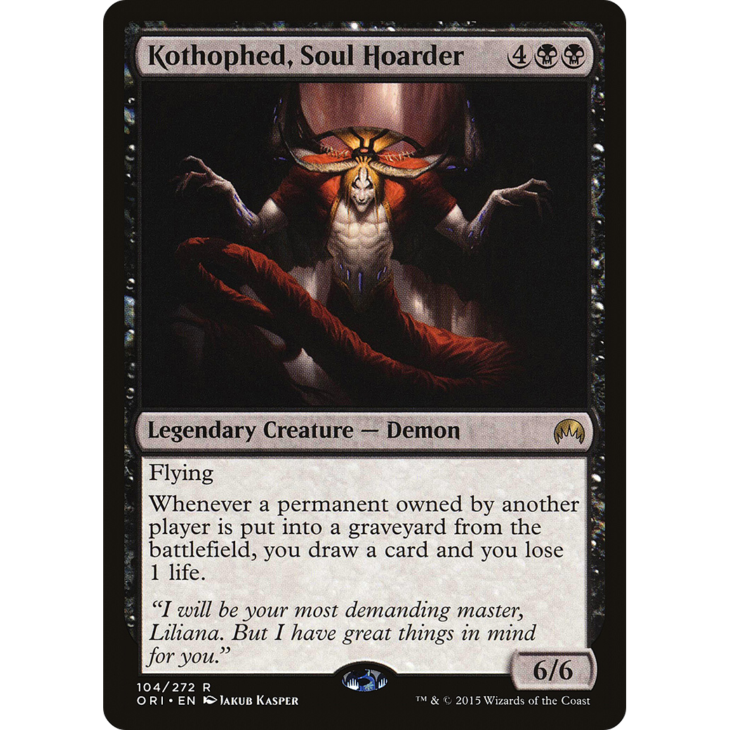 Kothophed, Soul Hoarder (ORI-104) - Magic Origins Foil