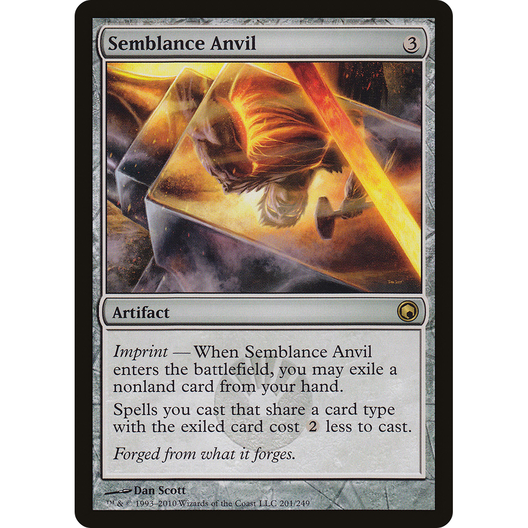Semblance Anvil (SOM-201) - Scars of Mirrodin Foil