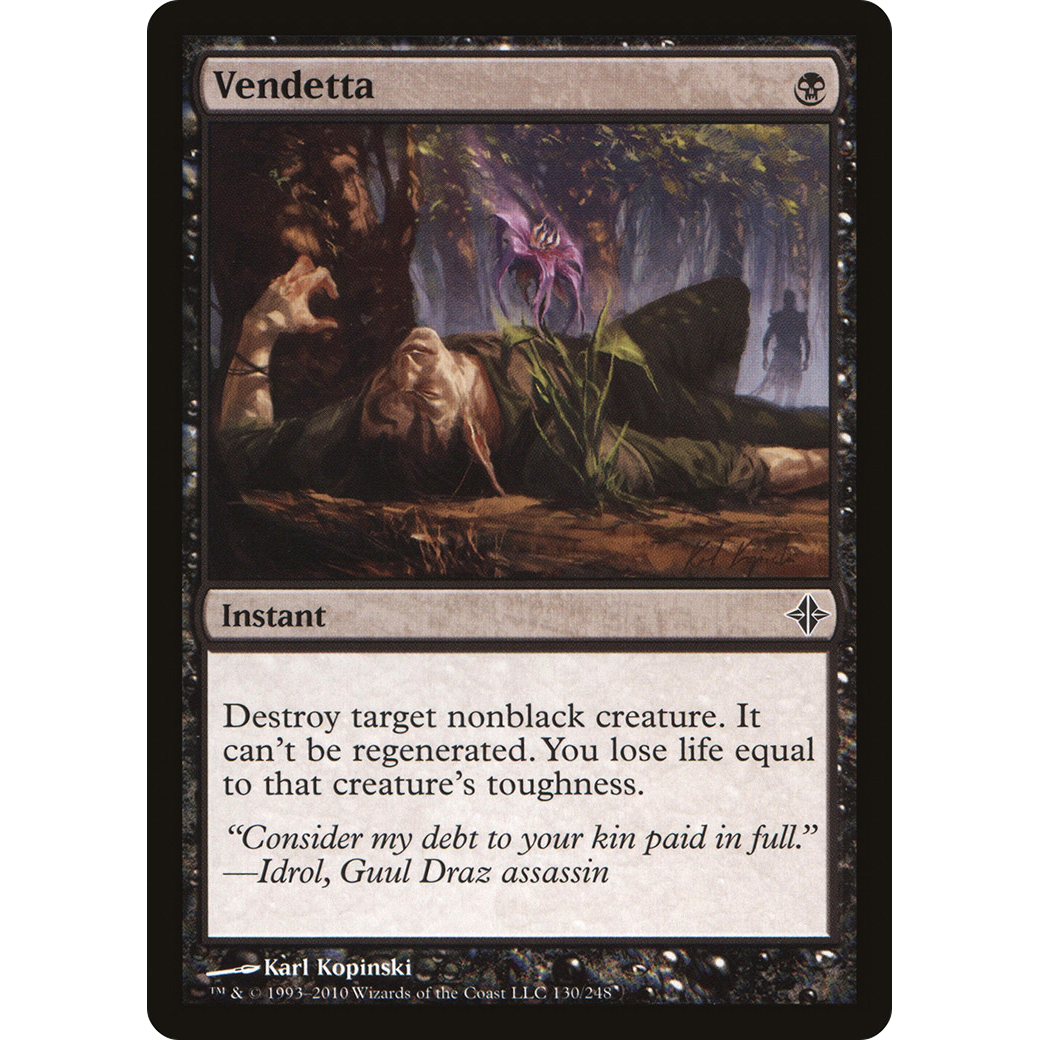 Vendetta (ROE-130) - Rise of the Eldrazi Foil
