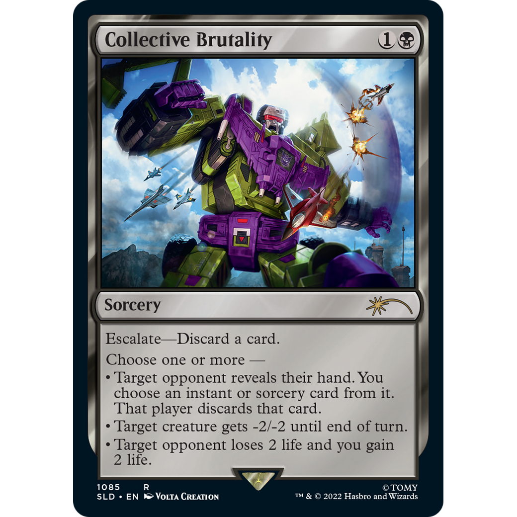 Collective Brutality (SLD-1085) - Secret Lair Drop Foil