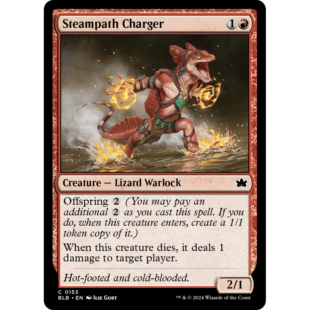 Steampath Charger (BLB-153) - Bloomburrow