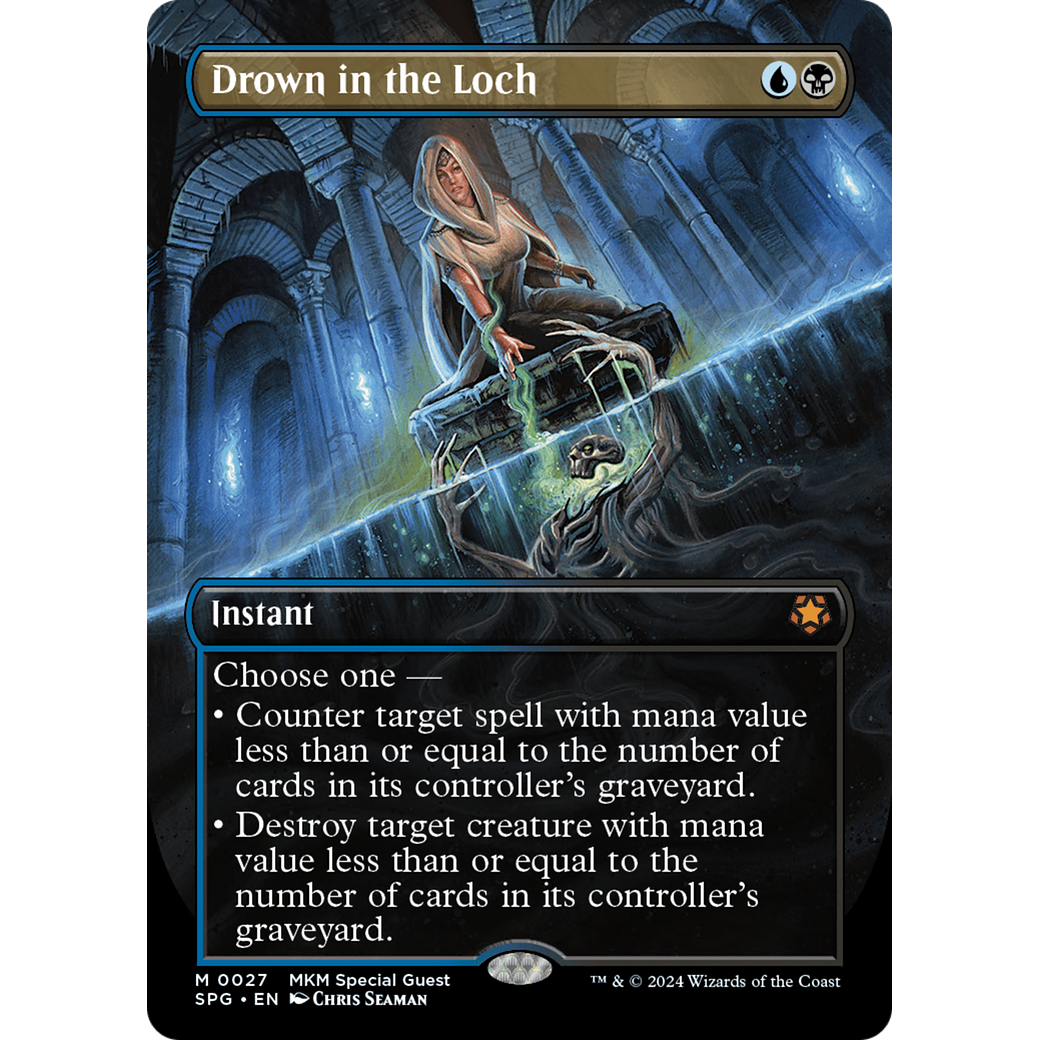Drown in the Loch (Borderless) (SPG-027) - Special Guests (Borderless) Foil