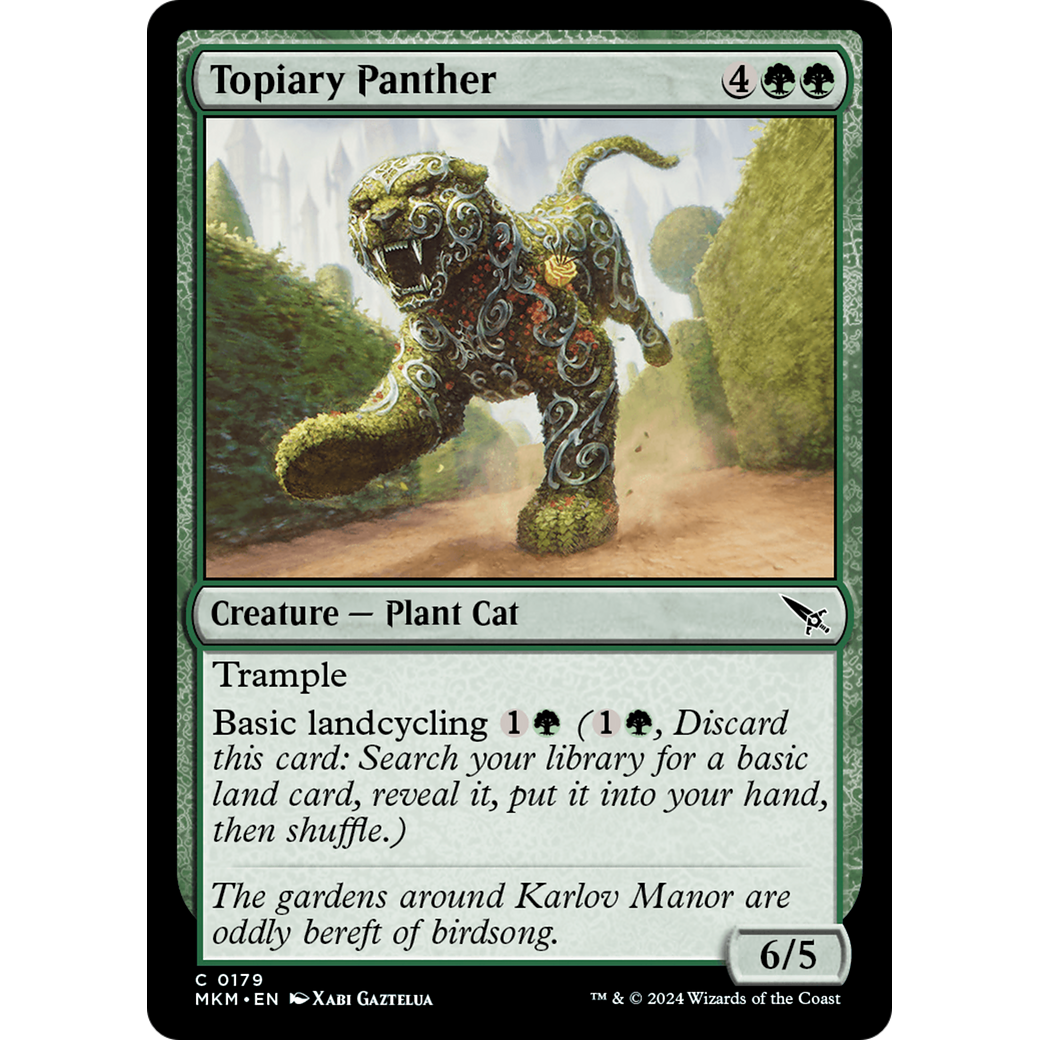 Topiary Panther (MKM-179) - Murders at Karlov Manor Foil