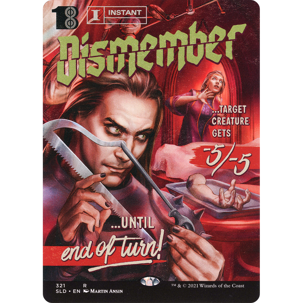 Dismember (SLD-321) - Secret Lair Drop (Borderless)