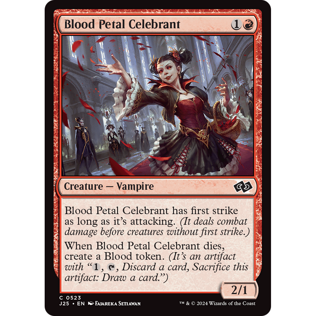 Blood Petal Celebrant (J25-523) - Foundations Jumpstart