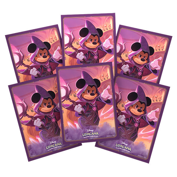 Lorcana TCG: Reign of Jafar: Mickey Mouse, Wayward Sorcerer Sleeves