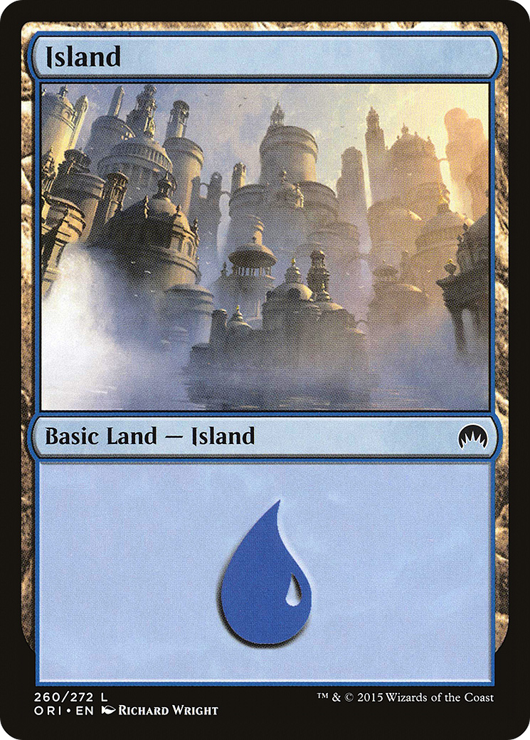 Island (260) (ORI-260) - Magic Origins