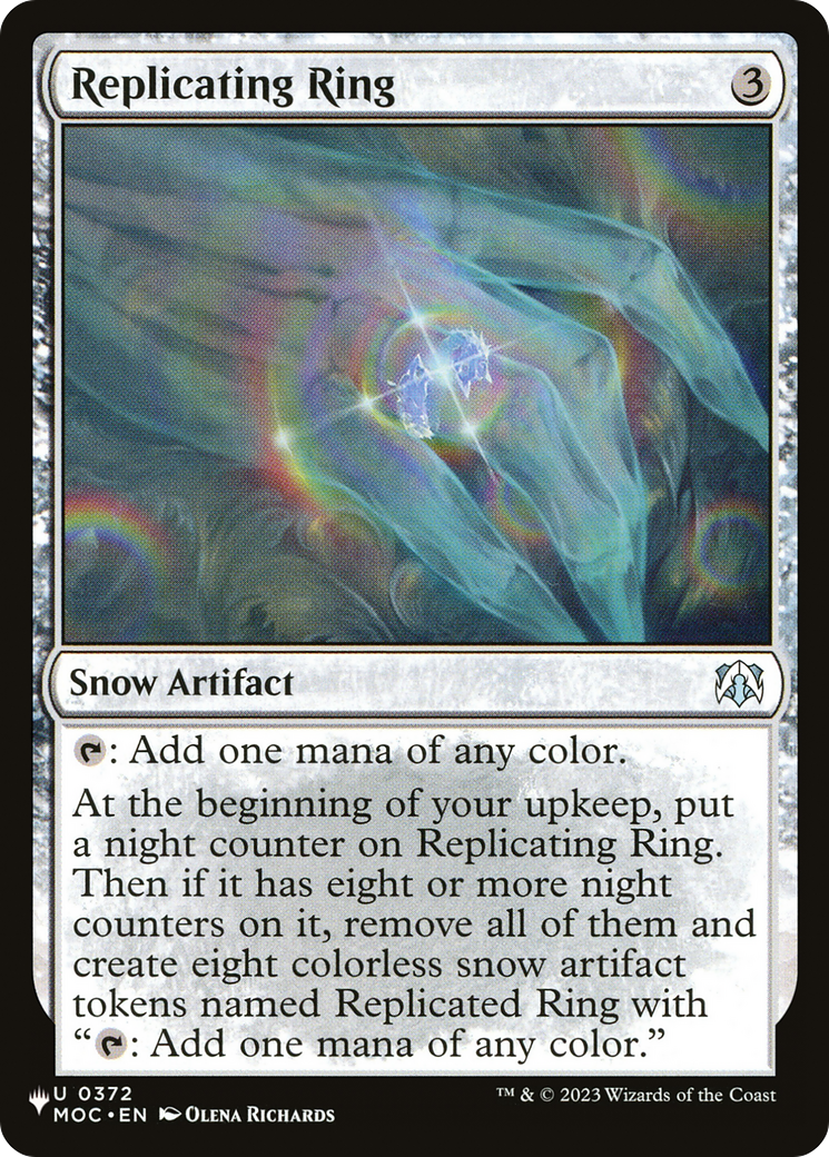 Replicating Ring (LIST-0372) - The List: (snow)