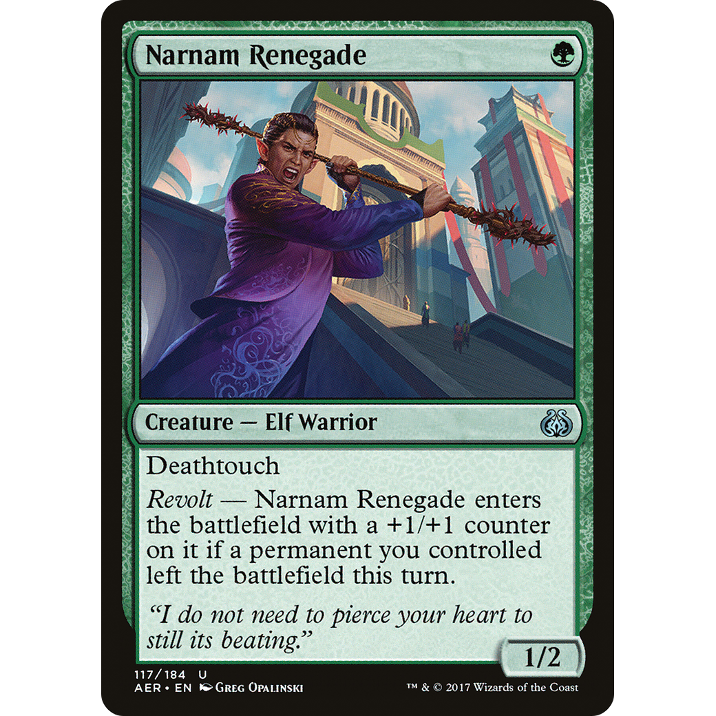 Narnam Renegade (AER-117) - Aether Revolt