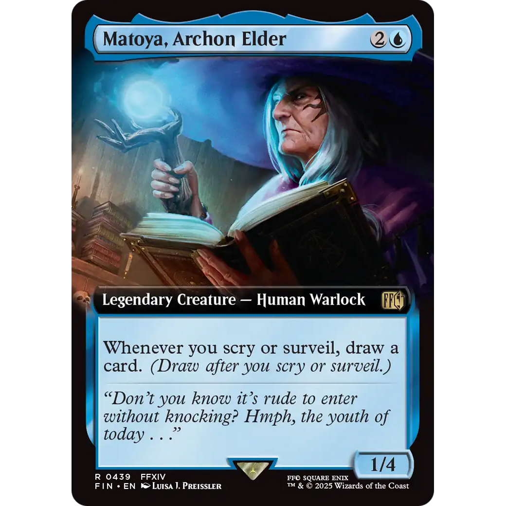 Matoya, Archon Elder (FIN-439) - FINAL FANTASY: (Extended Art) Foil