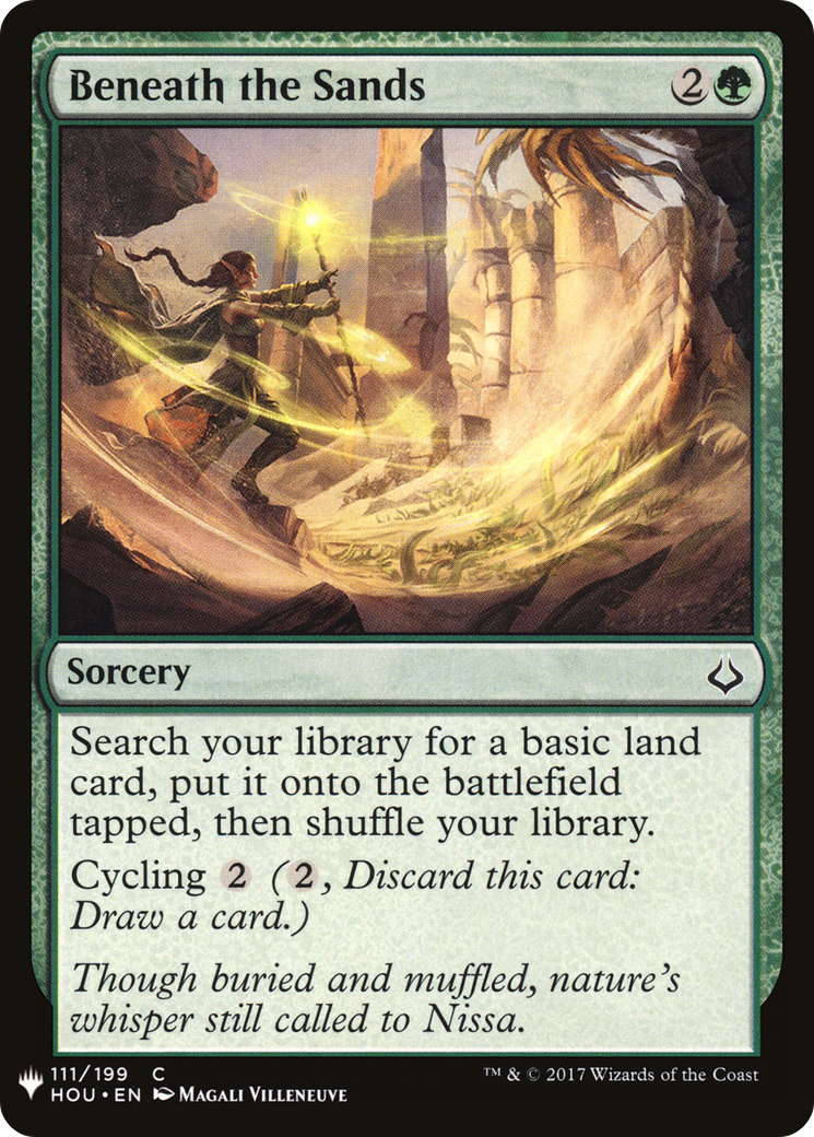 Beneath the Sands (LIST-111) - The List