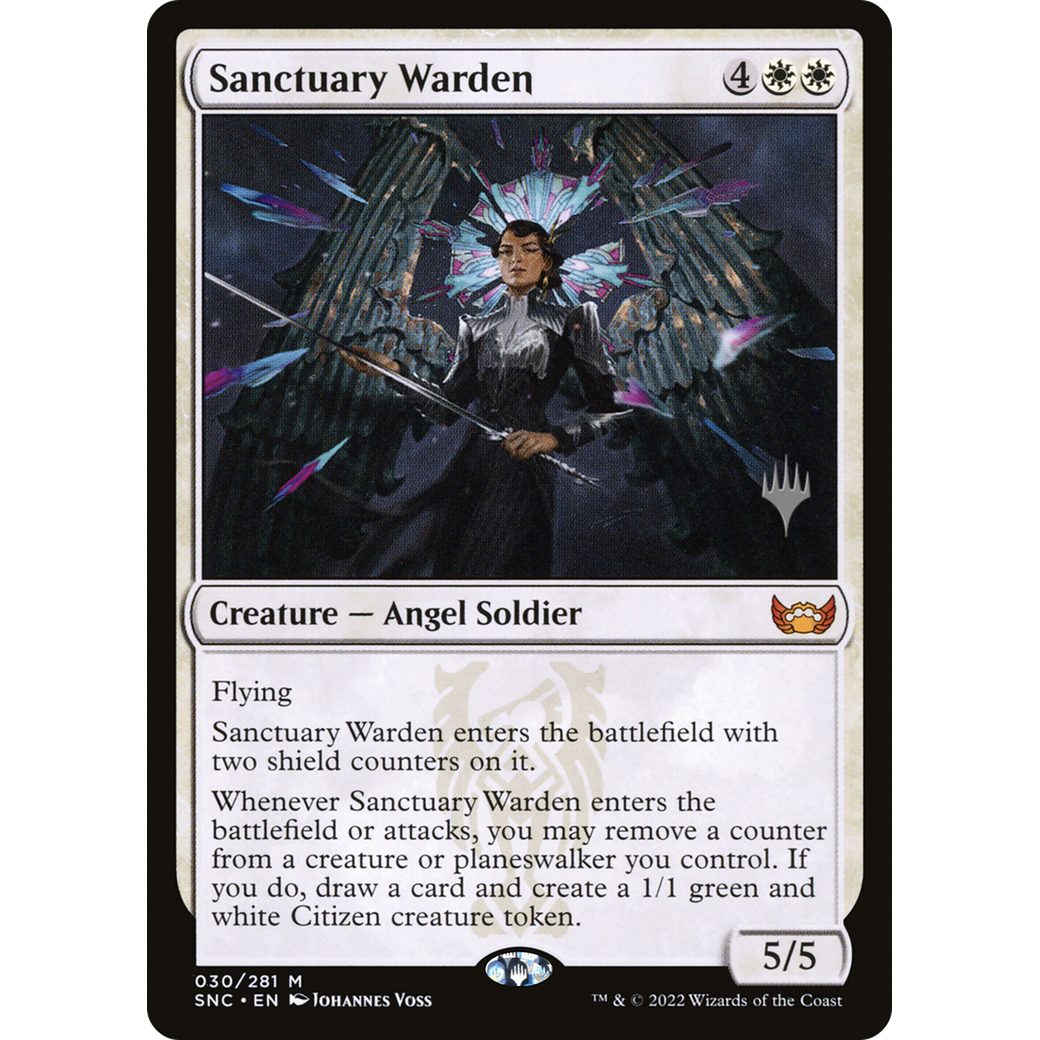 Sanctuary Warden (PPSNC-030) - Streets of New Capenna Promos