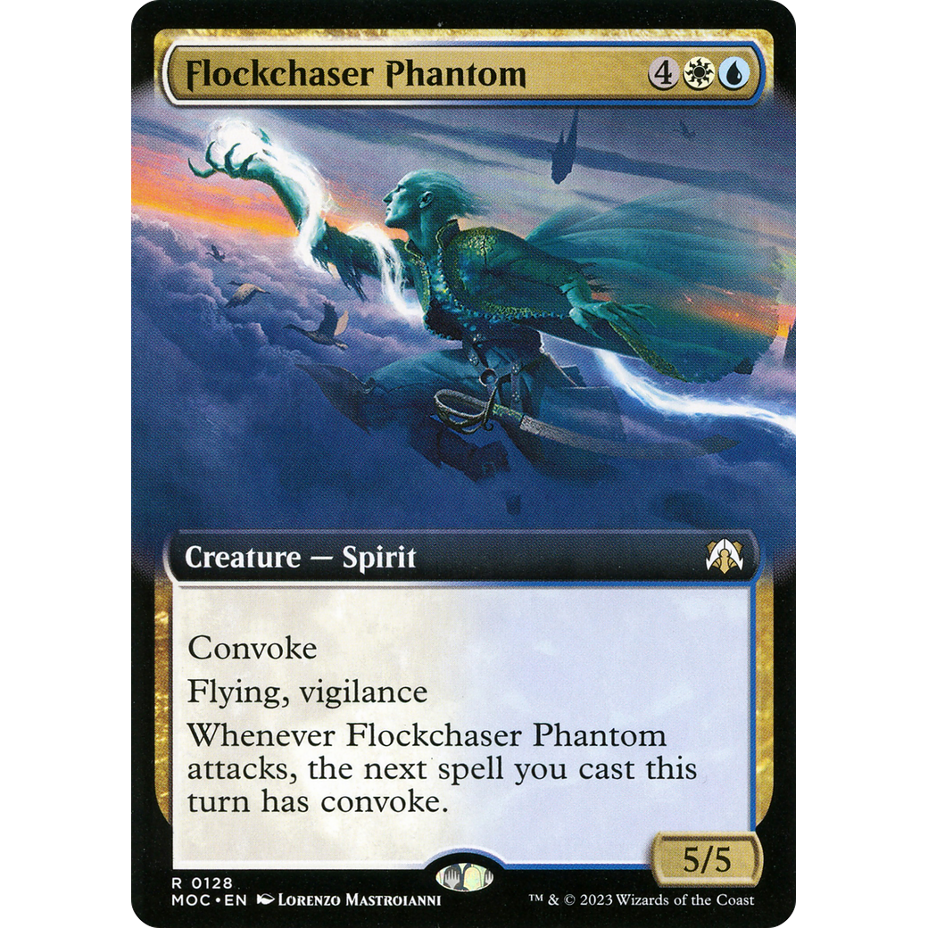 Flockchaser Phantom (MOC-128) - March of the Machine Commander: (Extended Art)