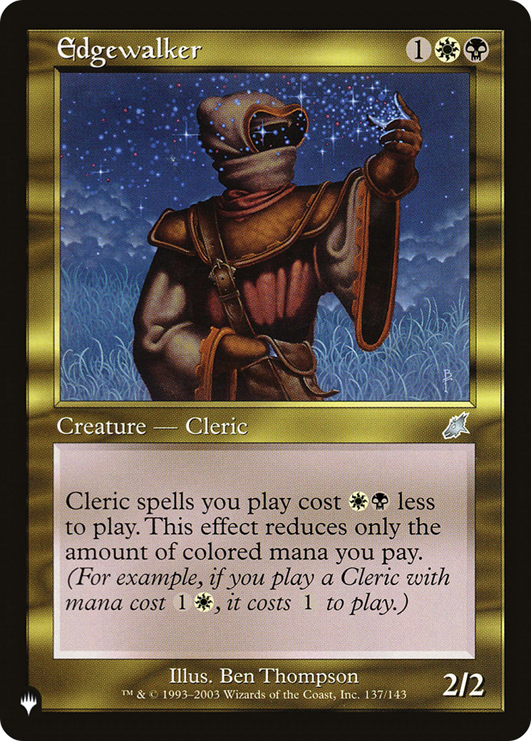 Edgewalker (LIST-137/143) - The List