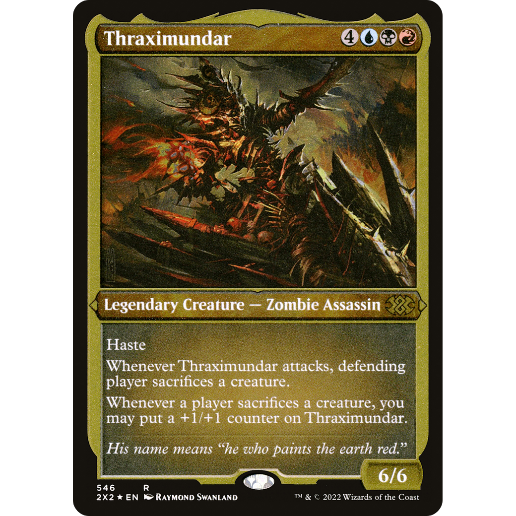 Thraximundar (Foil Etched) (2X2-546) - Double Masters 2022 Foil