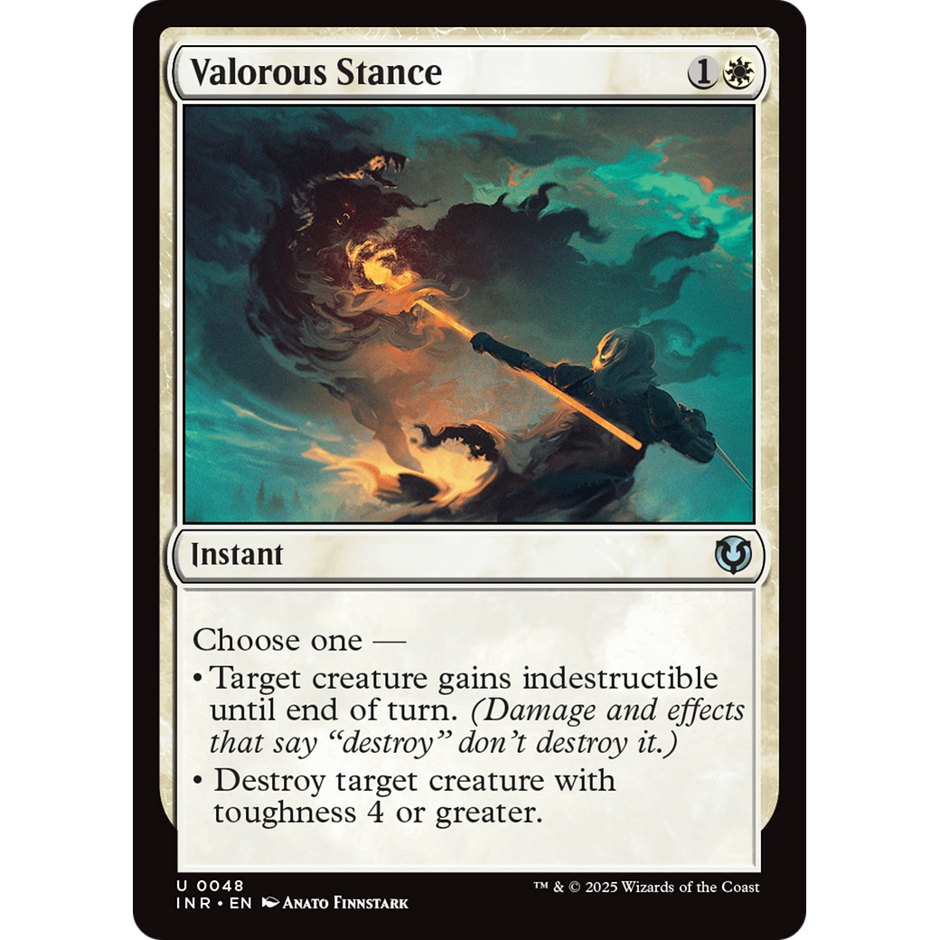 Valorous Stance (INR-048) - Innistrad Remastered Foil