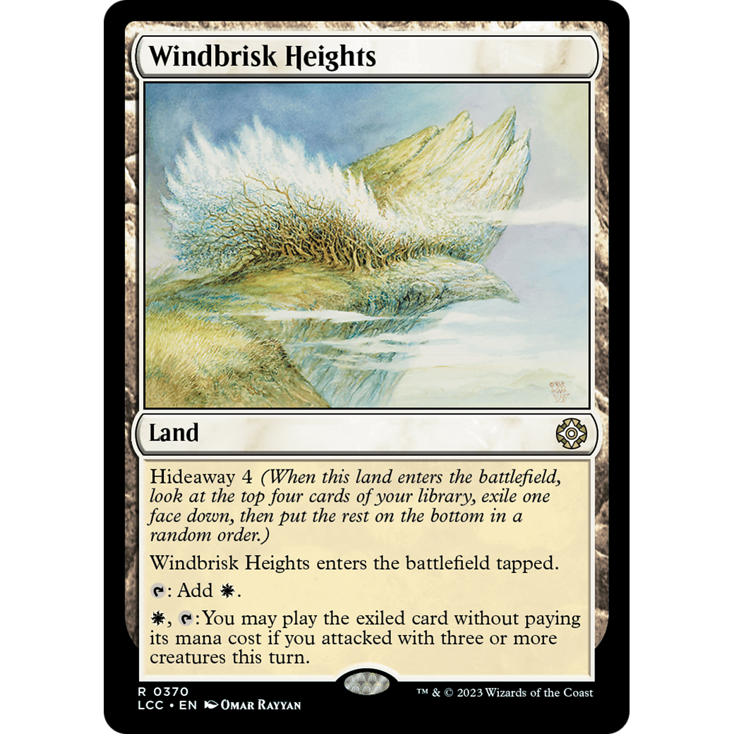 Windbrisk Heights (LCC-370) - The Lost Caverns of Ixalan Commander