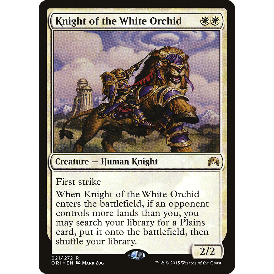 Knight of the White Orchid (ORI-021) - Magic Origins