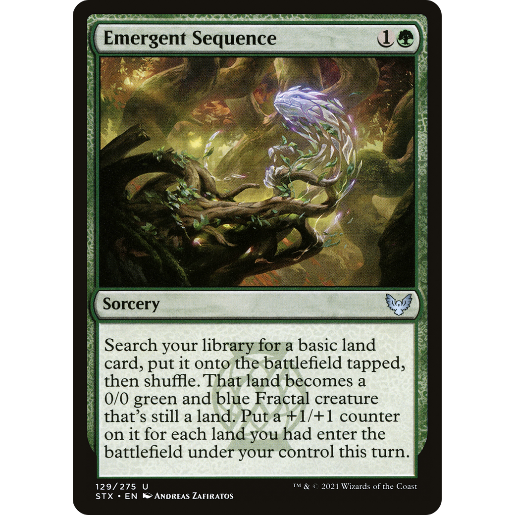 Emergent Sequence (STX-129) - Strixhaven: School of Mages