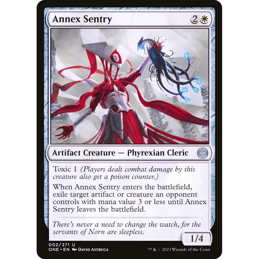 Annex Sentry (ONE-002) - Phyrexia: All Will Be One Foil