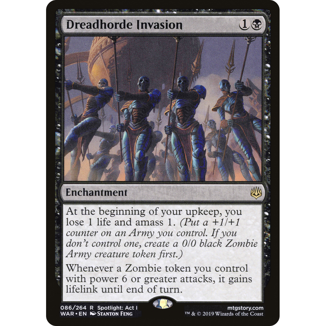 Dreadhorde Invasion (WAR-086) - War of the Spark Foil