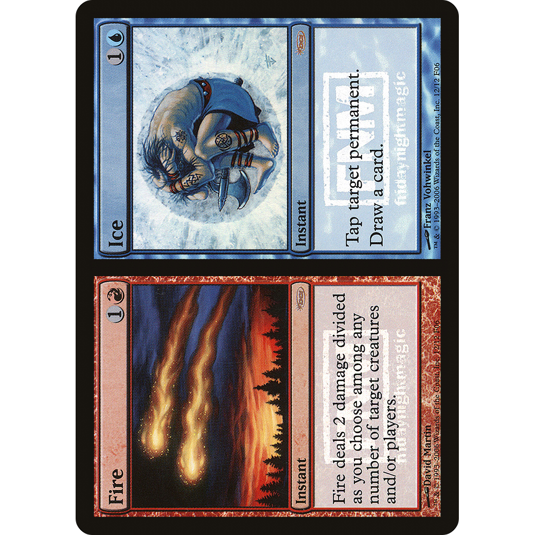 Fire // Ice (FNM-012) - Friday Night Magic 2006 Foil
