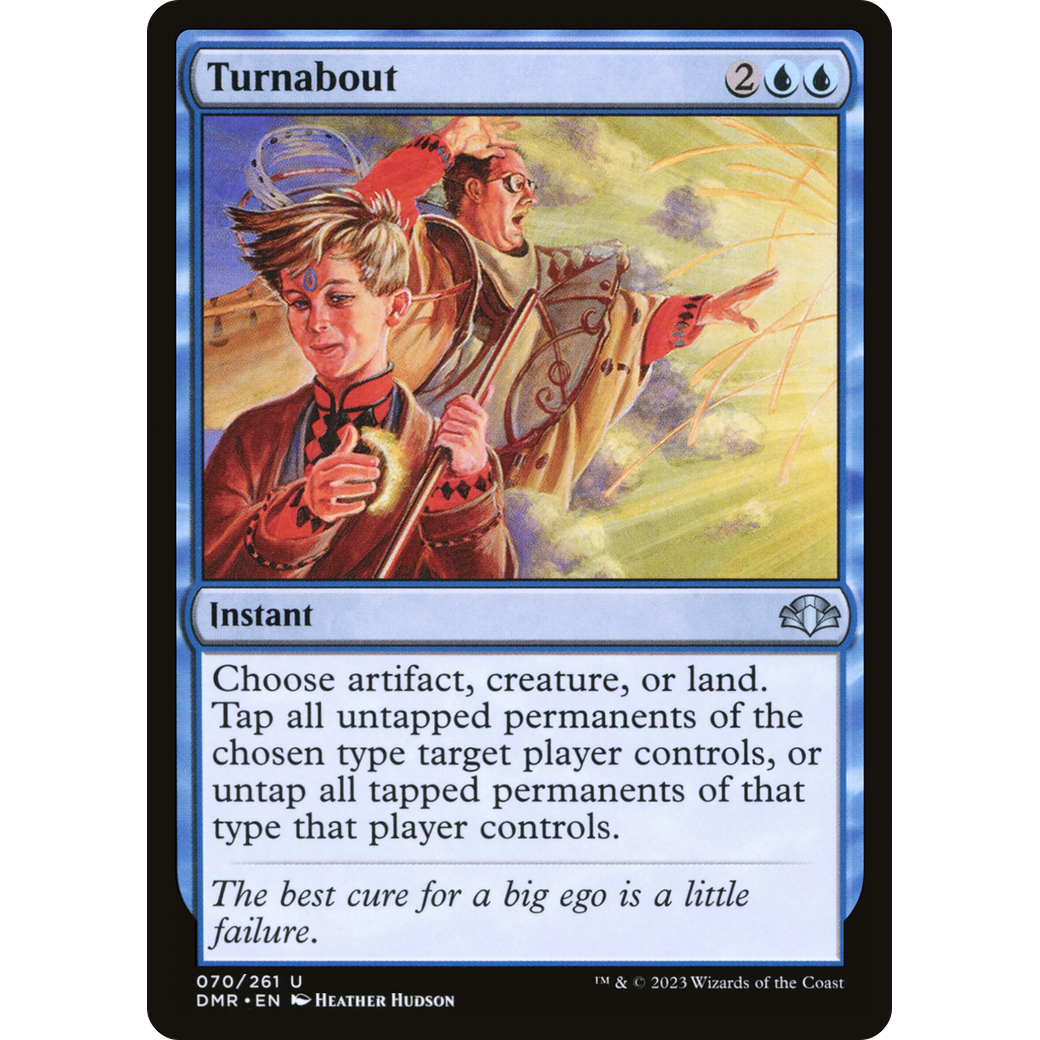 Turnabout (DMR-070) - Dominaria Remastered Foil