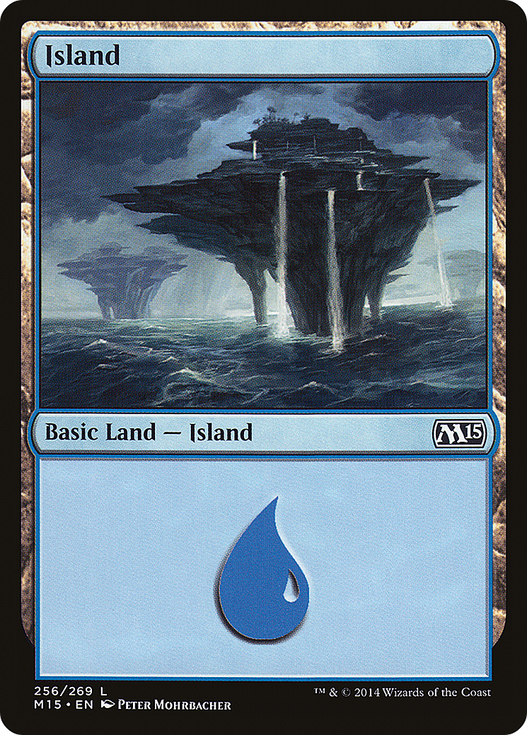 Island (256) (M15-256) - Magic 2015 Foil