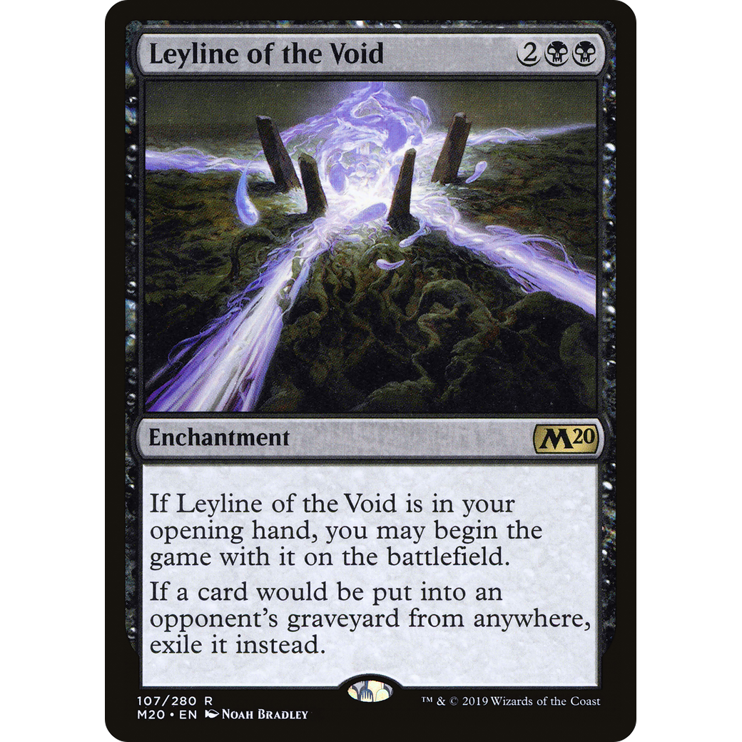 Leyline of the Void (M20-107) - Core Set 2020