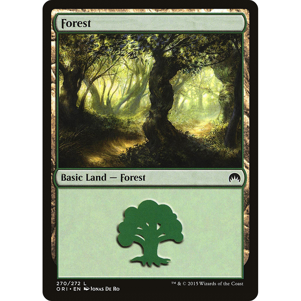 Forest (270) (ORI-270) - Magic Origins Foil