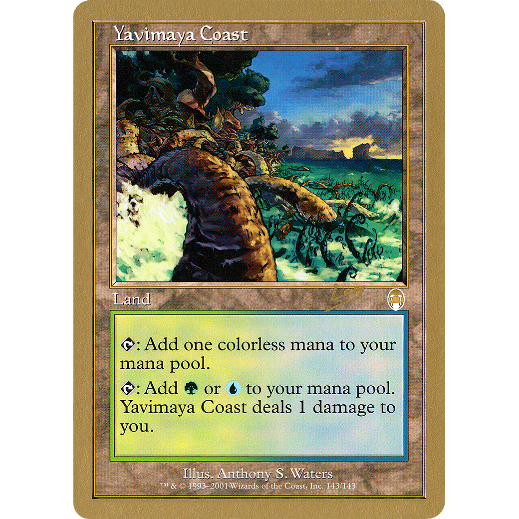 Yavimaya Coast - 2002 Raphael Levy (APC) (WCD-) - World Championship Decks 2002