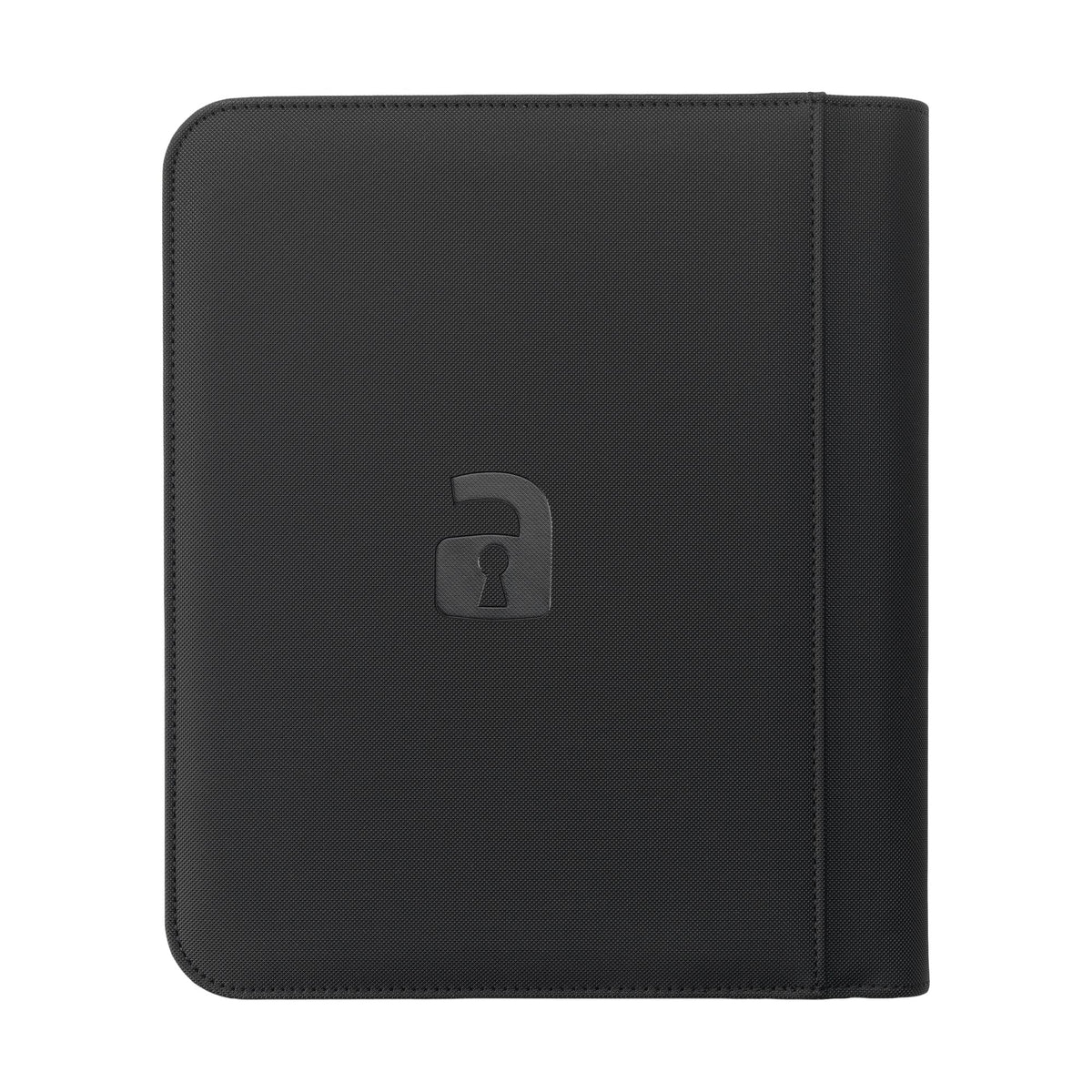 Vault X 4-Pocket Exo-Tec Toploader Zip Binder Signature Black