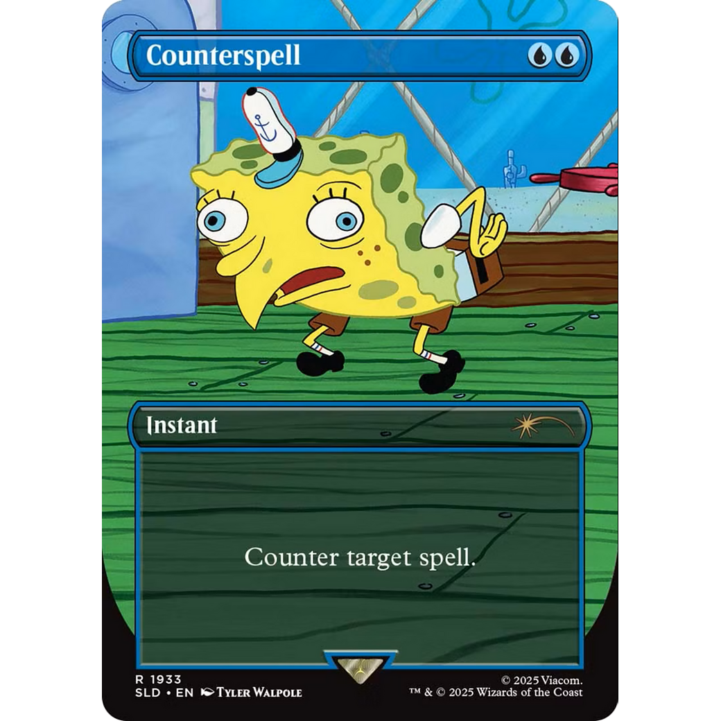 Counterspell (1933) (SLD-1933) - Secret Lair Drop (Borderless)