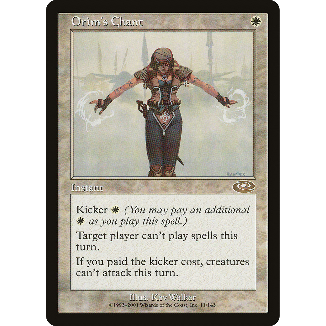 Orim's Chant (PLS-011) - Planeshift Foil
