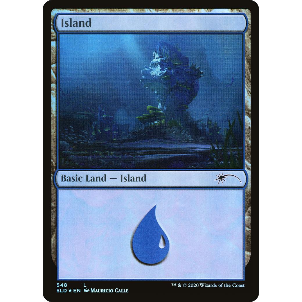 Island (548) (SLD-548) - Secret Lair Drop Foil