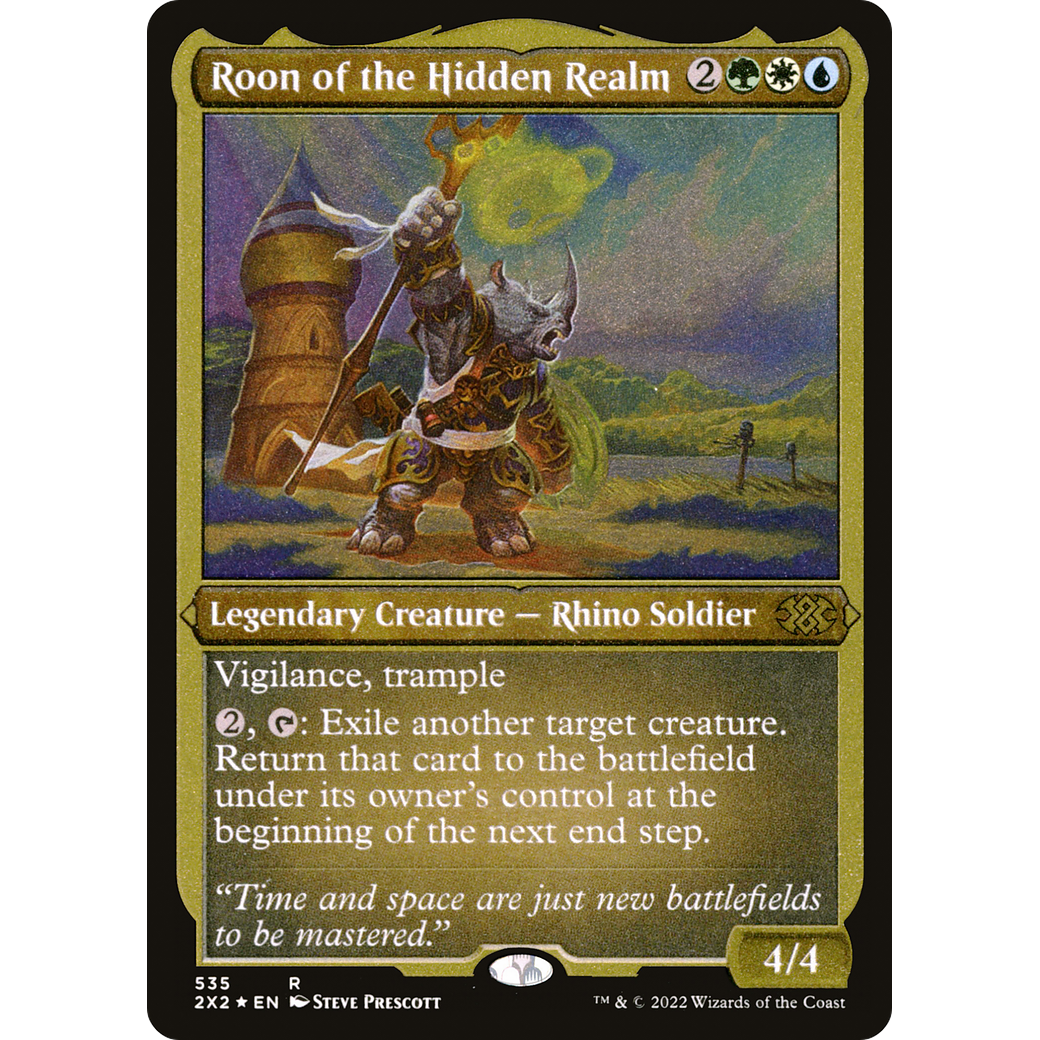 Roon of the Hidden Realm (Foil Etched) (2X2-535) - Double Masters 2022 Foil